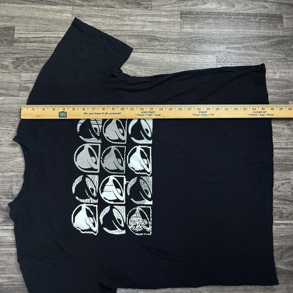 Taco Bell Logo Grid T-Shirt Black Men’s Size L Fast Food Graphic Tee - Picture 5 of 6